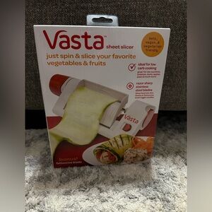 Vasta Vegetable Sheet Slicer New In Box